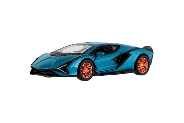 Auto Kinsmart Lamborghini Sián FKP 37 métal/plastique 13cm mixte couleurs