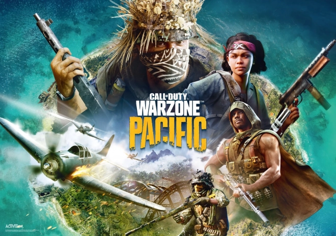 Puzzle Call of Duty: Warzone Pacific 1000 pièces
