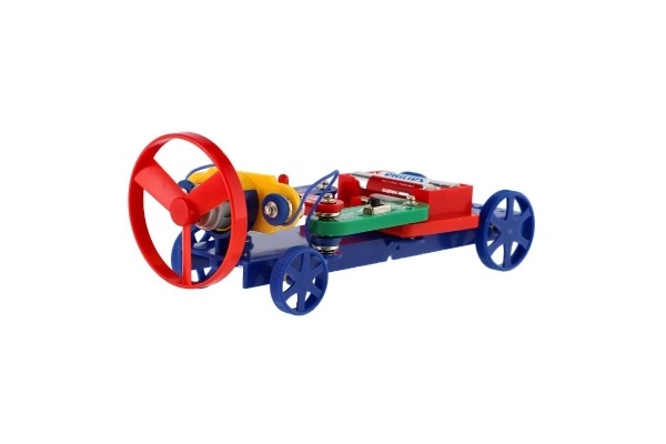 Le secret de l'électronique - Voiture, bateau 50 expériences sur batterie dans une boîte 46,5x33,5x4 cm à partir de 6 ans