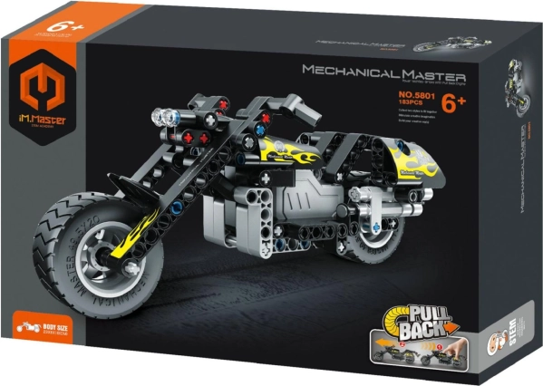 Kit de construction moto à rétrofriction iM.MASTER, 183 pièces