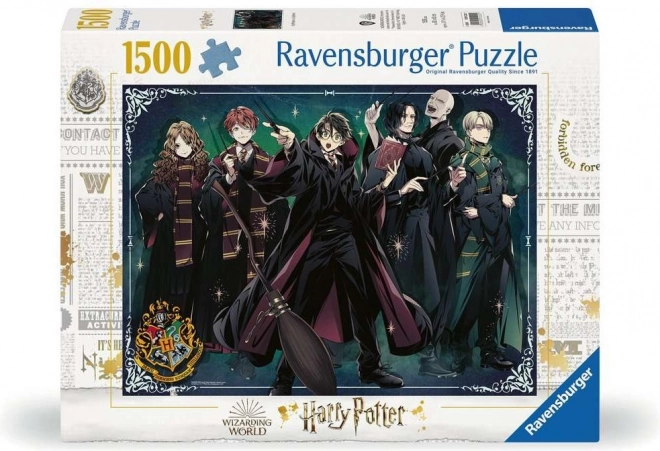Puzzle Gryffondor vs. Serpentard 1500 pièces