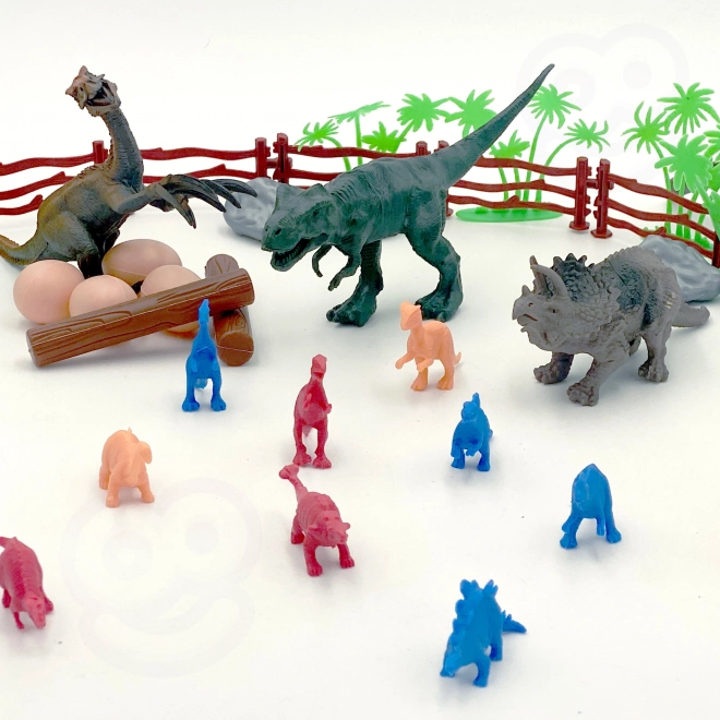 Ensemble de figurines dinosaures Woopie