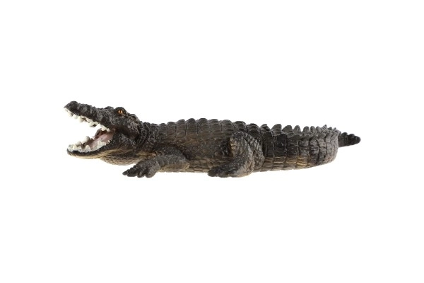 Crocodile d'Afrique de l'Ouest en plastique 17cm en sachet