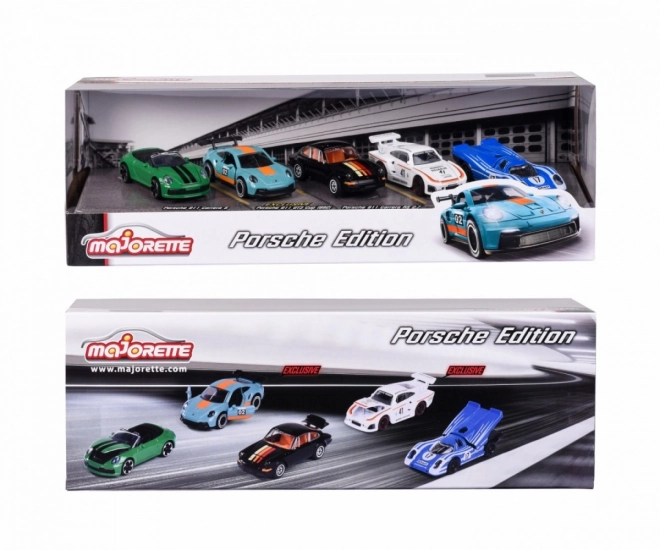 Majorette Porsche Motorsport Coffret cadeau 5 pcs