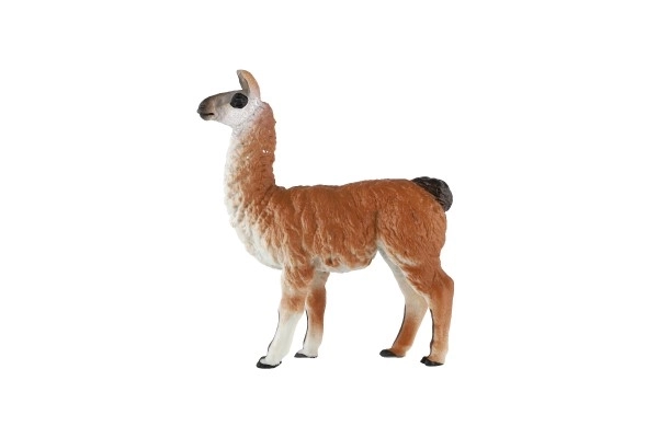 Lama alpaga en plastique zooted 12cm en sachet