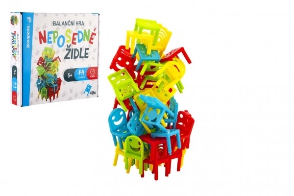 Chaises Agitées jeu d'équilibre pour enfants
