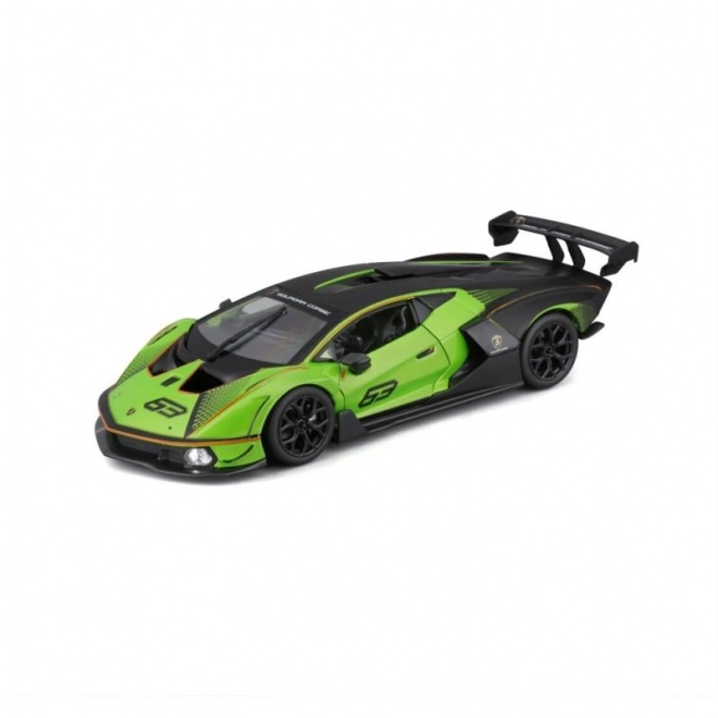 Bburago 1:24 Course Lamborghini Essenza SCV12 – Vert