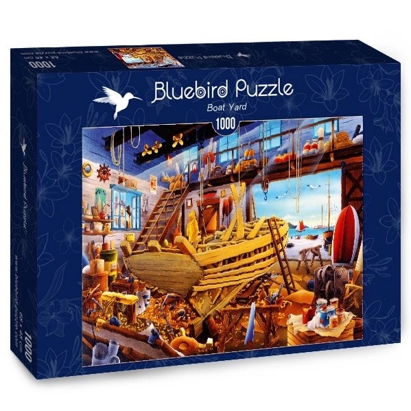 Puzzle Loděnice 1000 pièces Bluebird