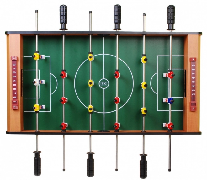 Baby-foot pour enfants 3+ panneau MDF + 6 barres Pour les fans de football