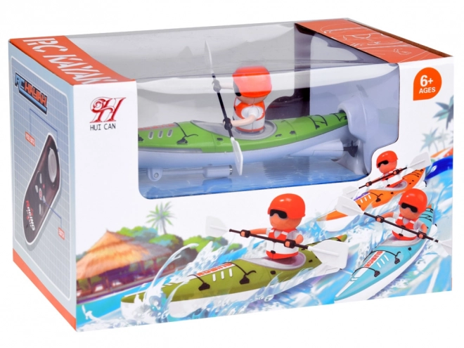 Kayak éclairé avec rameur à télécommande