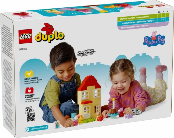 LEGO DUPLO 10433 Peppa Pig et la maison d'anniversaire