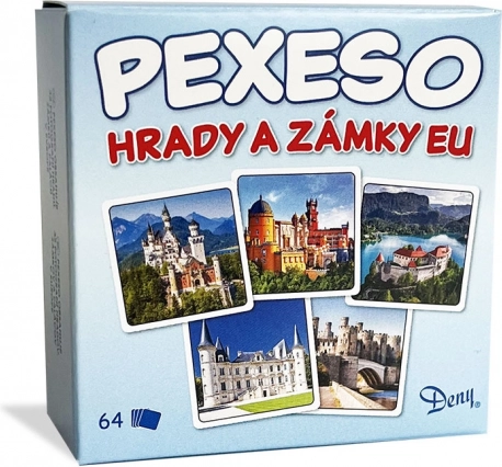 Pexeso Châteaux et Forteresses de l’UE en boîte