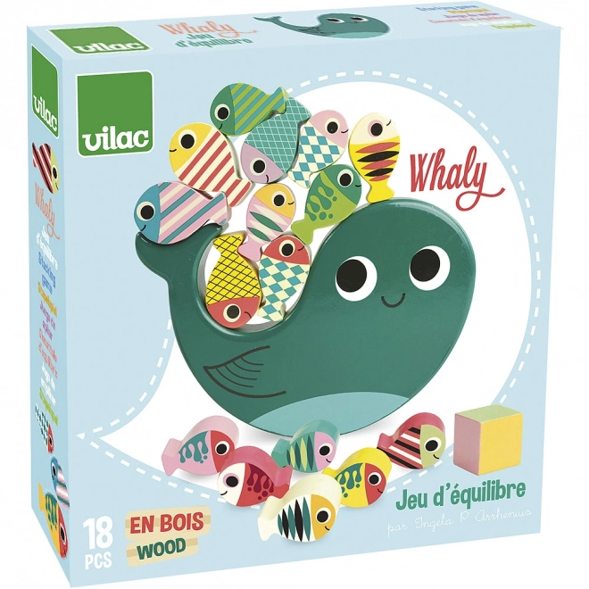 Jeu d'équilibre motorique Vilac Baleine