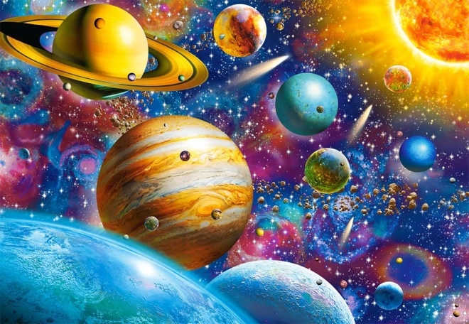 Puzzle 1000 pièces Odyssée du Système solaire