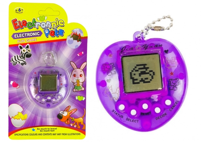 Jeu d'animaux Tamagotchi Violet