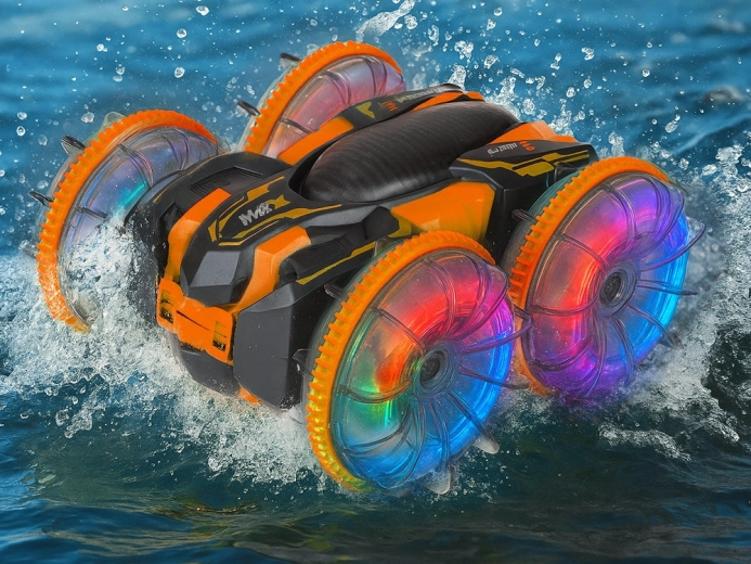 Conduite amphibie sur terre et sur l’eau