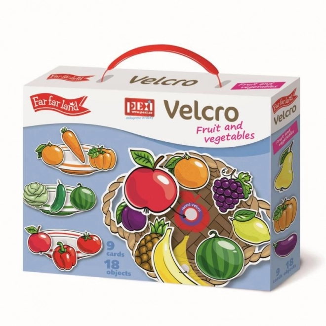 Puzzle en plastique de fruits et légumes