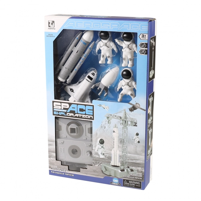 La mission spatiale commence