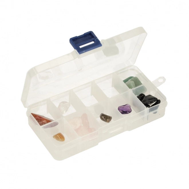 Ensemble scientifique du petit archéologue avec minéraux 9 pcs