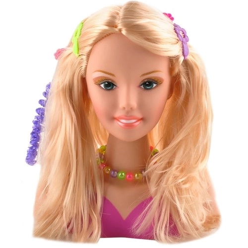 Tête de coiffure avec accessoires 23437