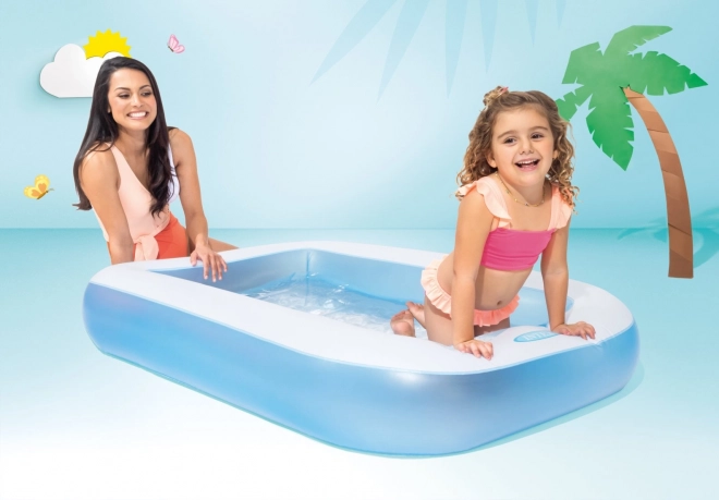 Piscine gonflable rectangulaire