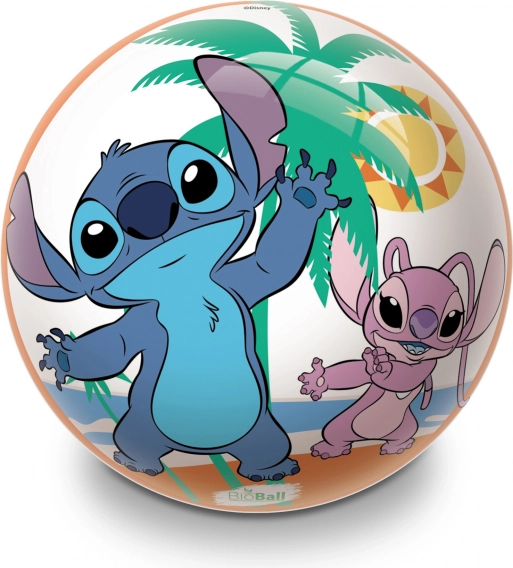 Balle en plastique gonflée STITCH 22 cm BioBall