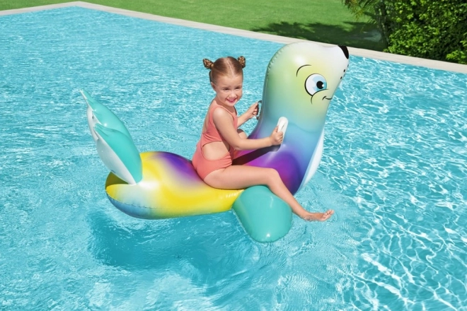 Bestway phoque flottant coloré pour enfants