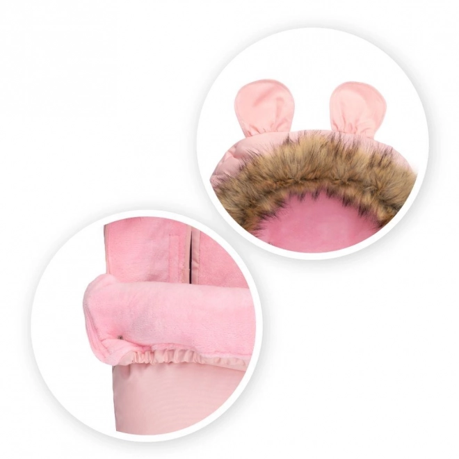 Chancelière d'hiver MoMi rose