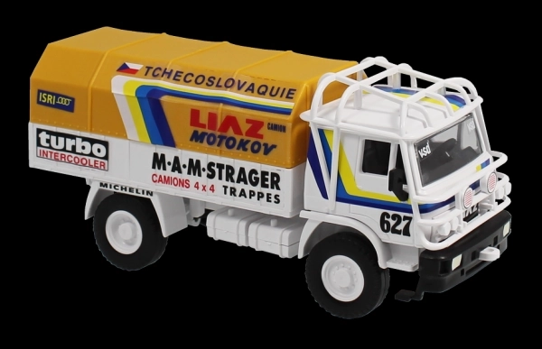 Kit de construction Monti System MS 07 Dakar Liaz 1:48 dans une boîte 22x15x6cm