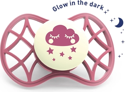 Sucette physiologique Nuvita Cool luminescente Pomme Épicée