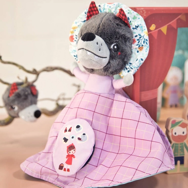 Lilliputiens - Poupée à contes réversible - Petit Chaperon Rouge