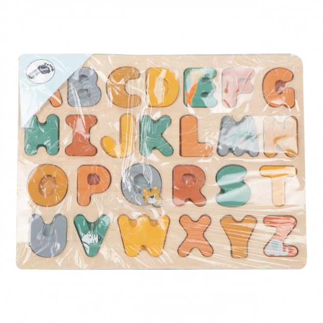 Puzzle éducatif Small Foot - Safari alphabet