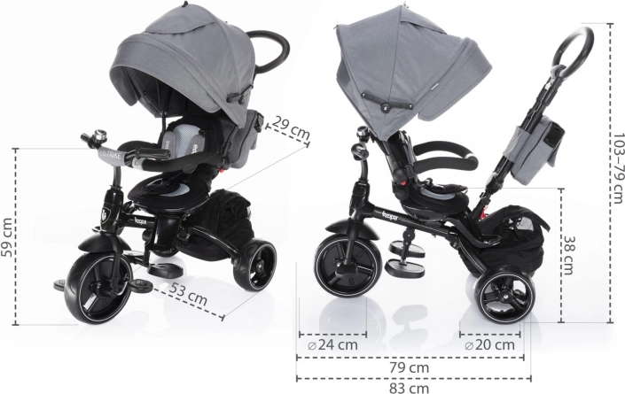 Évolutif avec l’enfant : configuration modulable