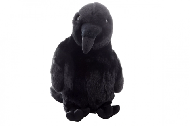 Corbeau en peluche avec son - écologique