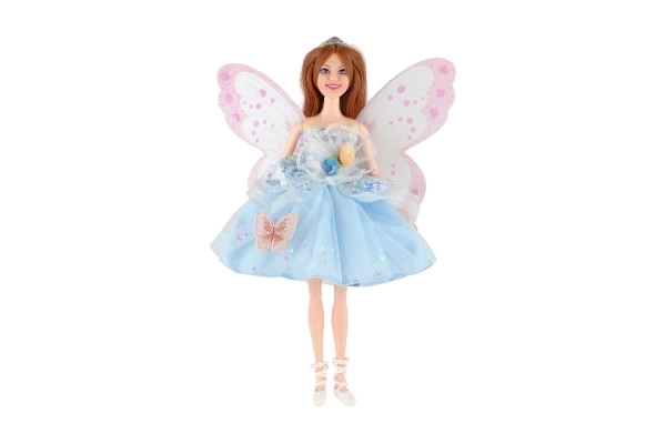 Poupée de fée avec ailes articulées et accessoires