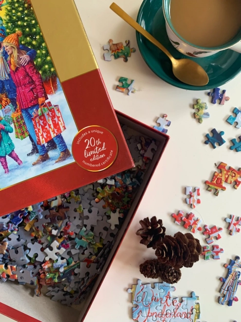 Puzzle Gibsons Édition Limitée Noël Royaume Hivernal des Merveilles 1000 Pièces