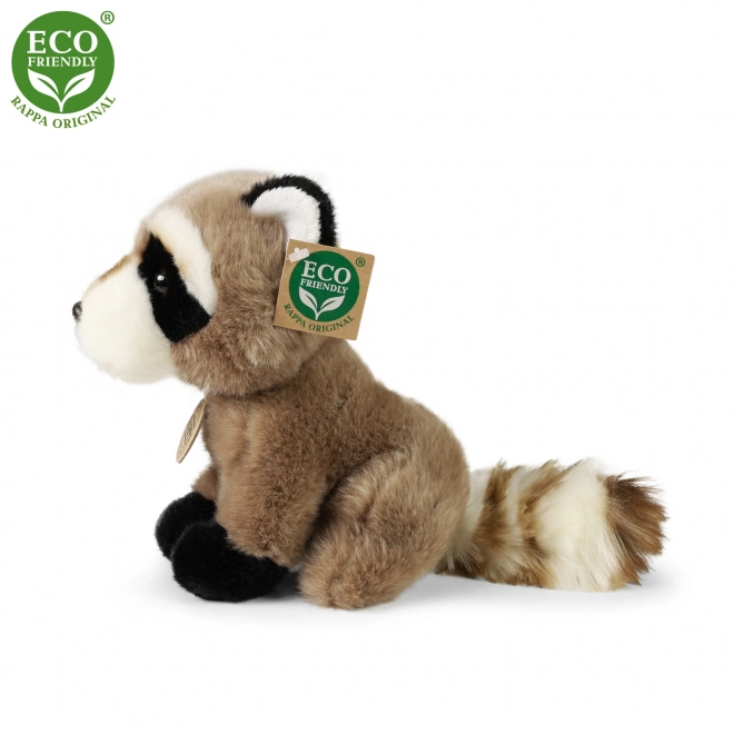 Rappa Raton laveur en peluche assis 18 cm écologique