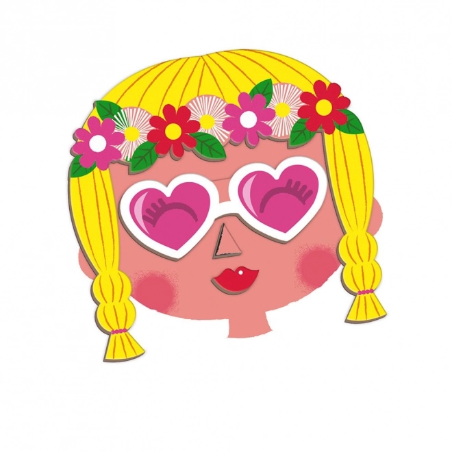 Magnetibook Visages Amusants pour Filles