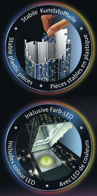 RAVENSBURGER Puzzle 3D Lumineux Édition Nocturne Empire State Building 216 pièces