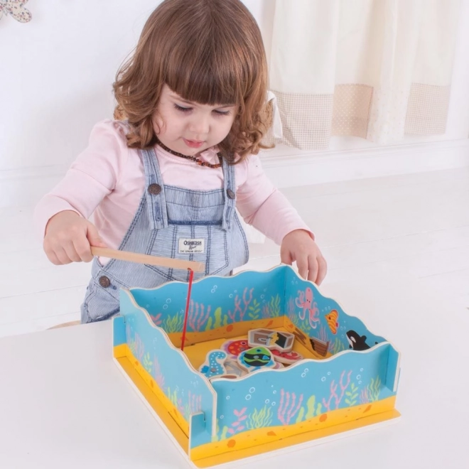 Jeu de pêche aimanté Bigjigs Toys