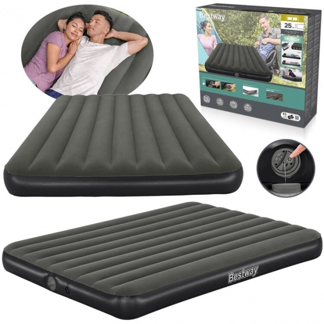 Matelas gonflable deux personnes Queen avec pompe intégrée Bestway