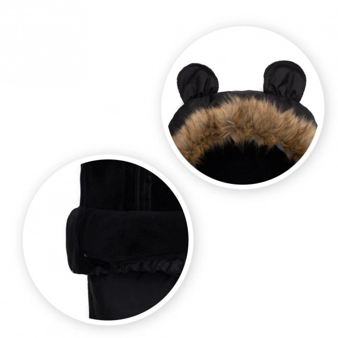 Chancelière d'hiver MoMi noir
