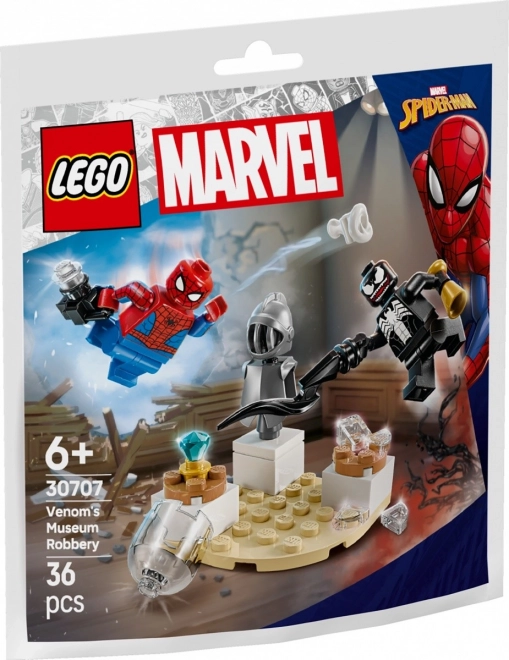 Kostky Super Héros - Venom attaque le musée