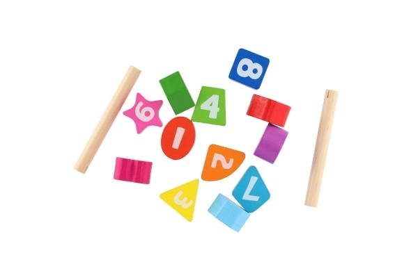 Horloge éducative en bois