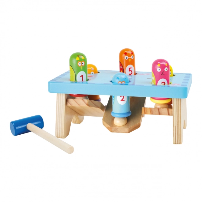 Jeu d'oiseau à marteler en bois Small Foot