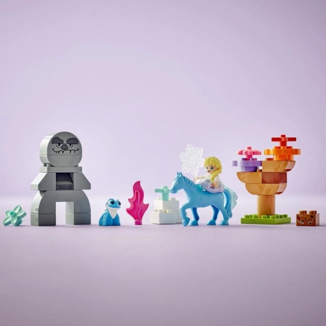 LEGO DUPLO Disney Elsa et Bruni dans la forêt enchantée