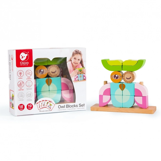 Puzzle en bois - Chouette