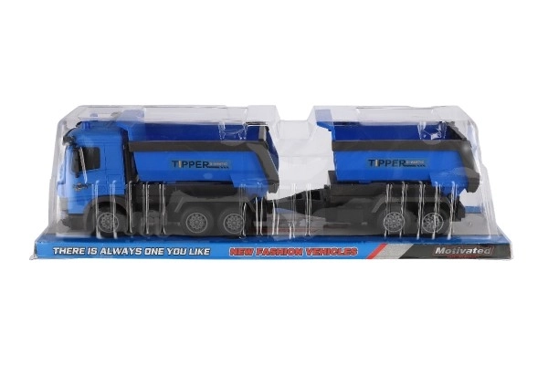 Camion avec remorque BENNE en plastique 50cm