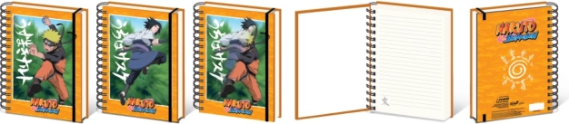 Bloc lenticulaire Naruto A5