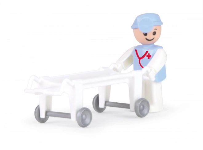 Ambulance Auto Truxx pour enfants avec figurine